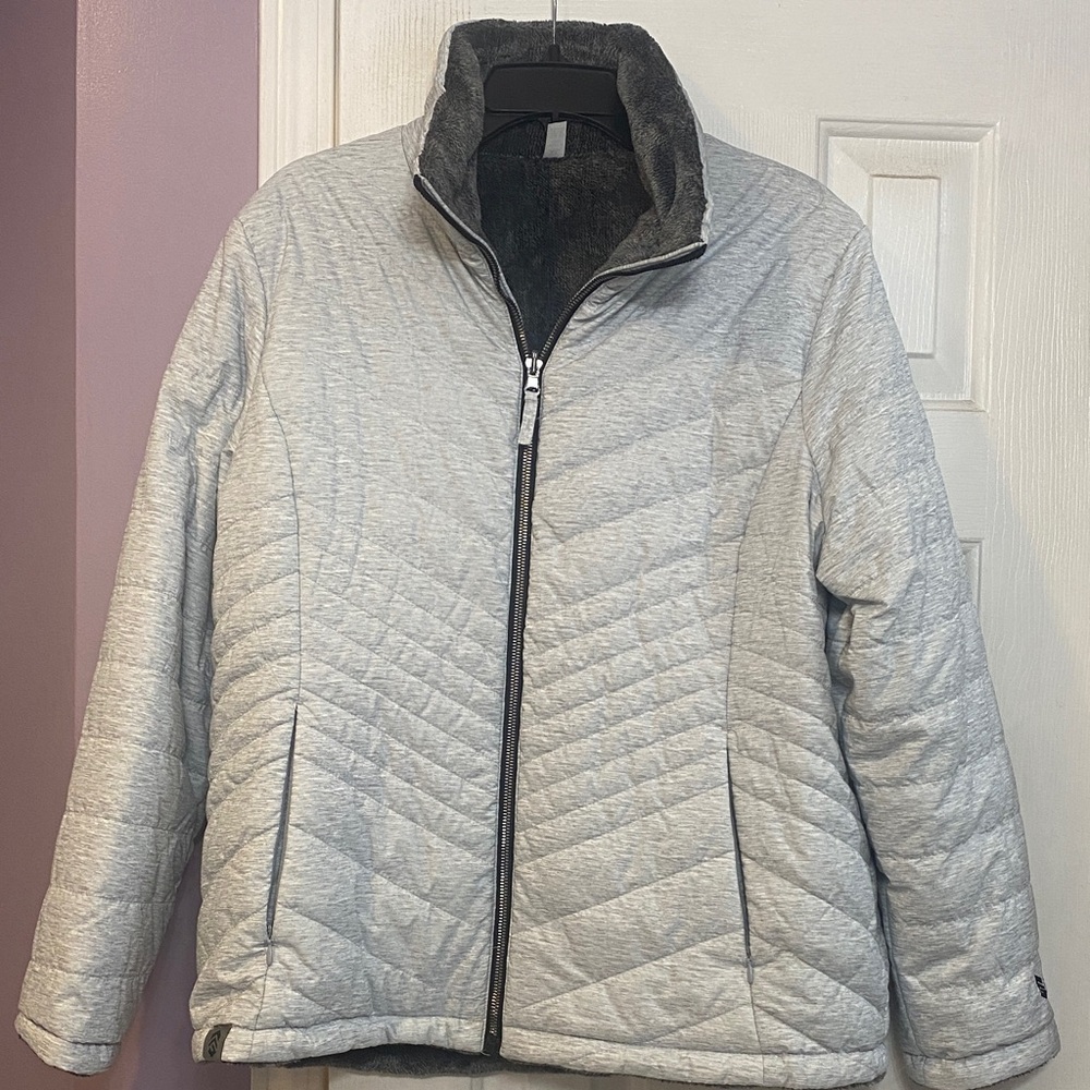 Free Country Light Gray Quilted Jacket